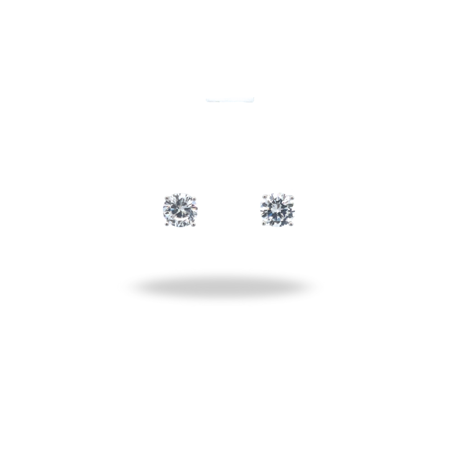 Broquel Minimal Brilliance – Plata 925 con rodio