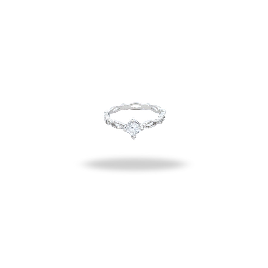 Anillo Victoria – Plata 925 con rodio