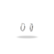 Arracadas  Mini Bold – Plata 925 con rodio
