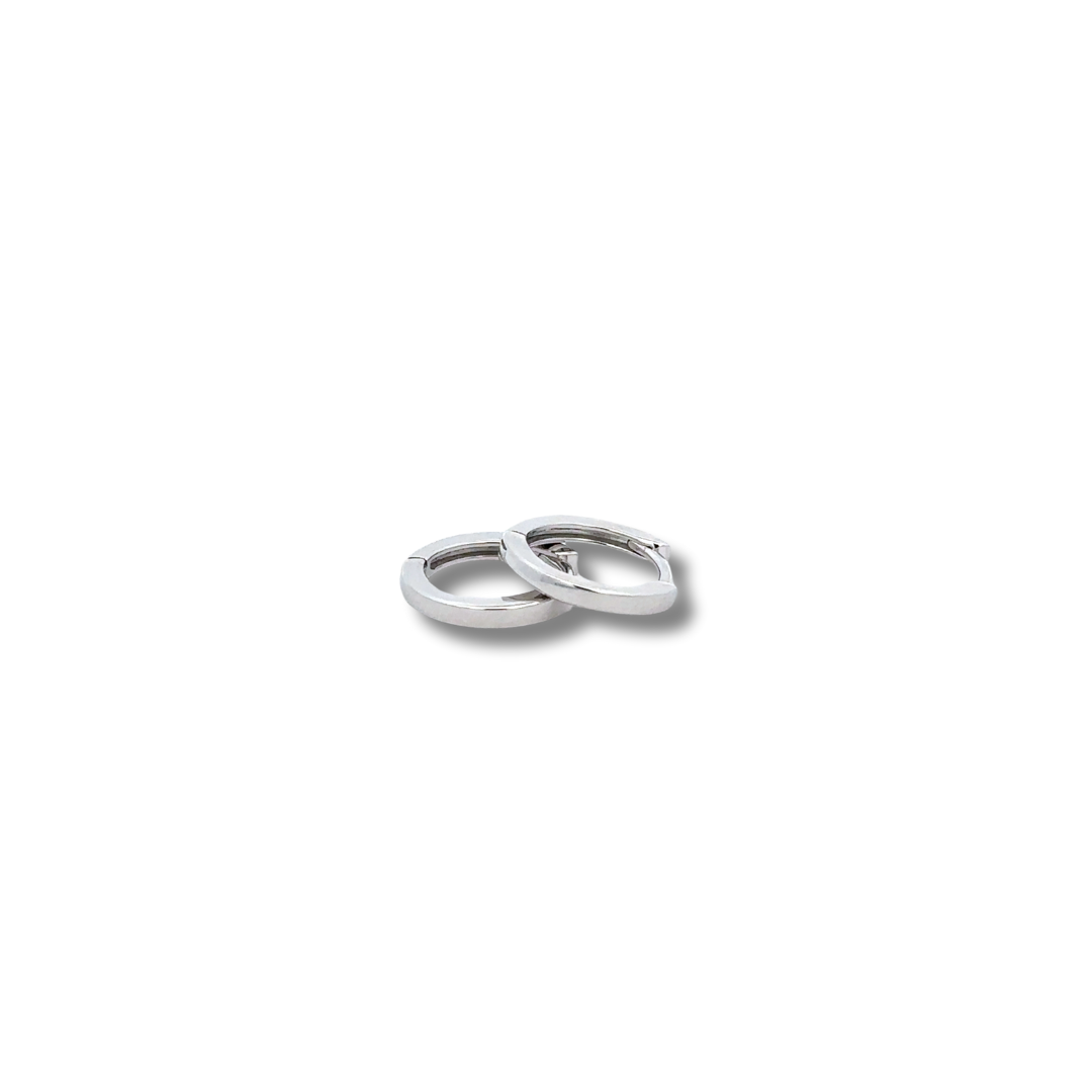 Arracadas  Mini Bold – Plata 925 con rodio