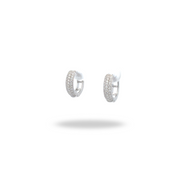 Arracadas Lux Pavé – Plata 925 con rodio