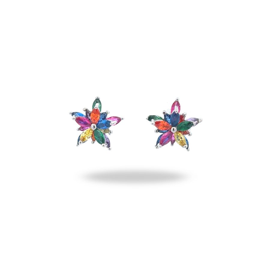 Broquel Flor Multicolor – Alegría en Cada Detalle