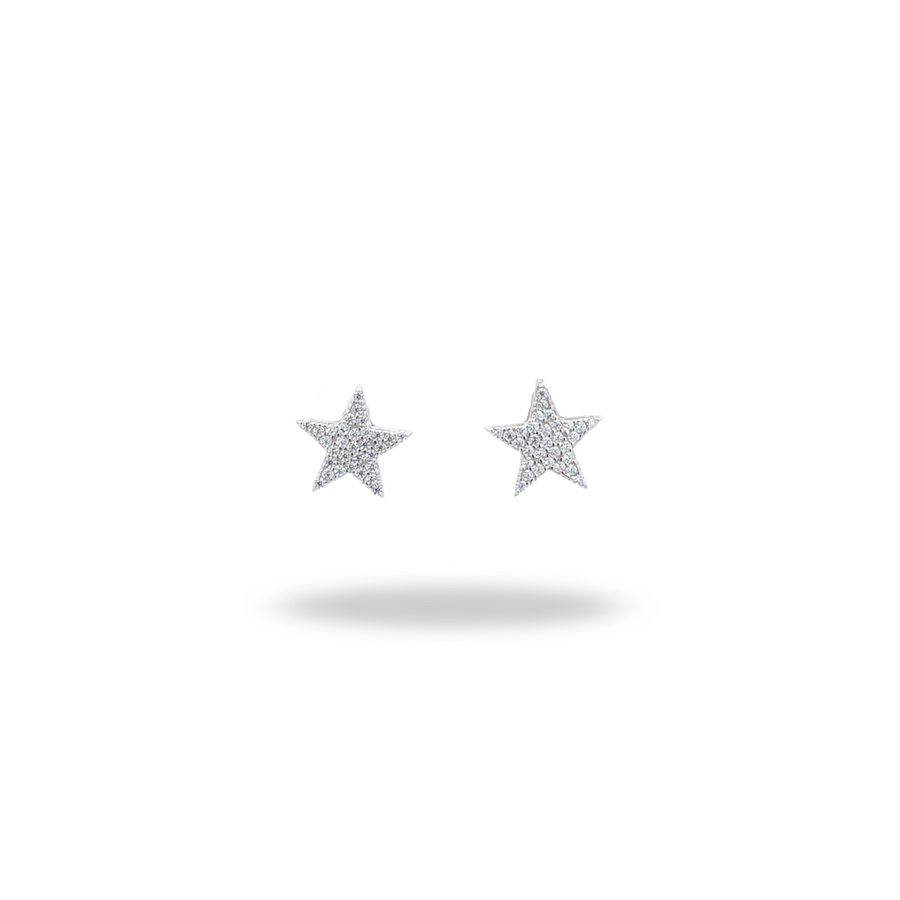 Broqueles Estrella Pavé – Naciste para brillar