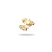 Anillo Abrazos Dorado – Lleva un gesto de amor contigo